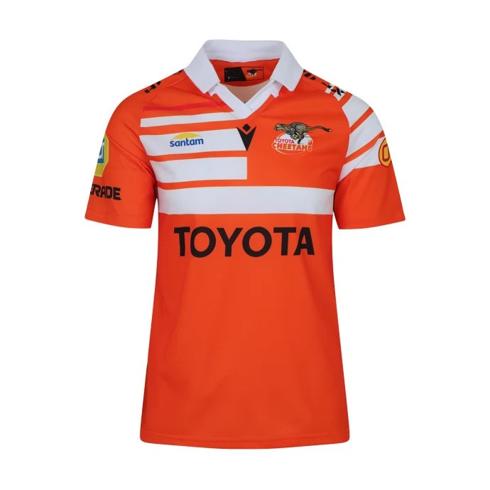 Macron 2024/25 Cheetahs Men's Home Rugby Jersey