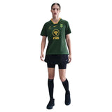 Nike 2025 Springboks Women's Home Stadium Rugby Jersey