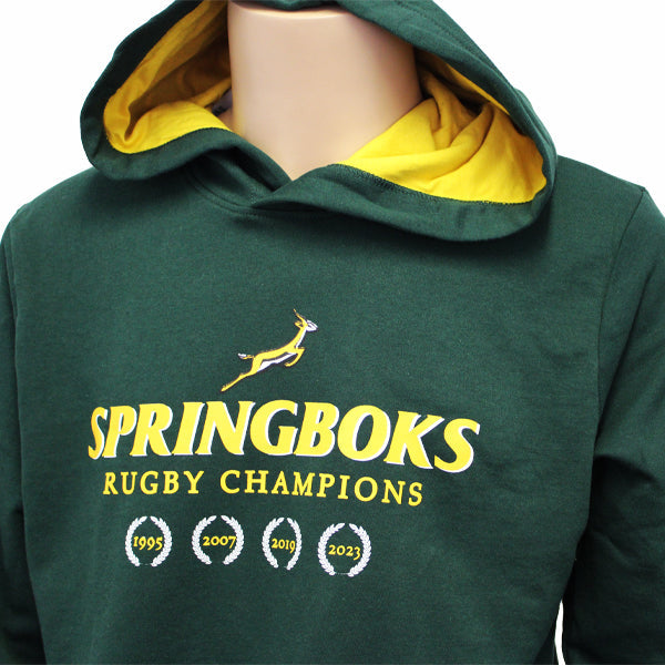 SBK Men's Green Fleece Hoodie