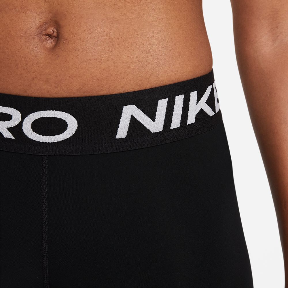 Nike Pro Women's Mid-Rise Mesh Leggings Black