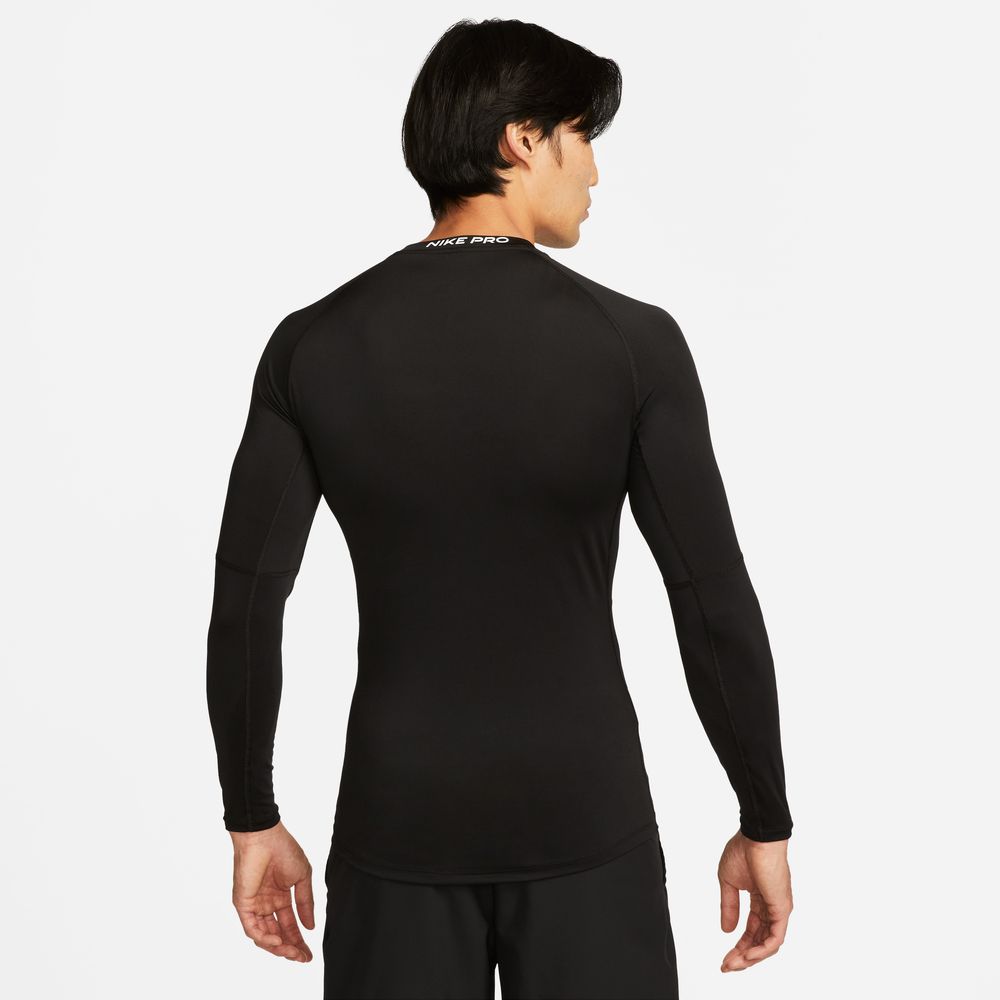 Nike Pro Men's Tight Long-Sleeve Top Black