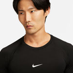 Nike Pro Men's Tight Long-Sleeve Top Black