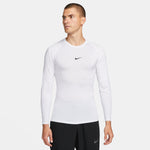 Nike Pro Men's Tight Long-Sleeve Top White