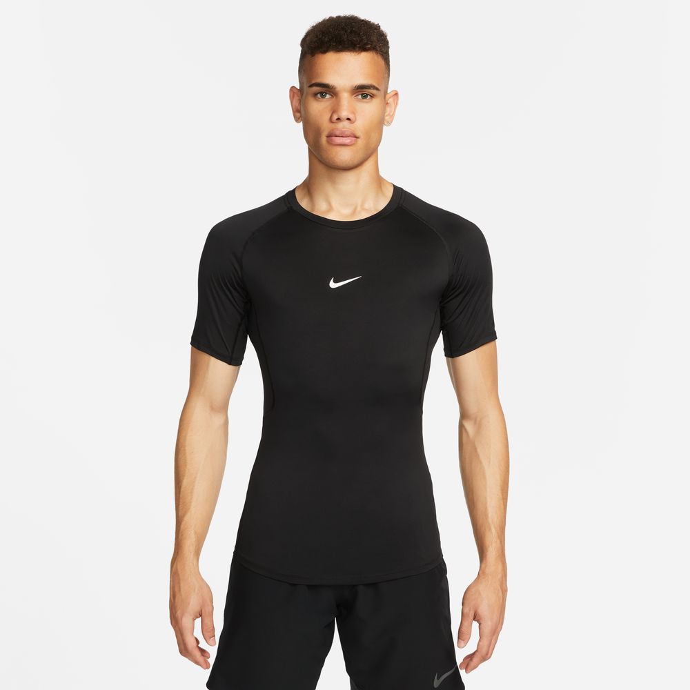 Nike Pro Men's Dri-FIT Tight Short-Sleeve Top Black