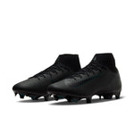 Nike Men's Black Mercurial Superfly 10 Academy Soccer Cleats