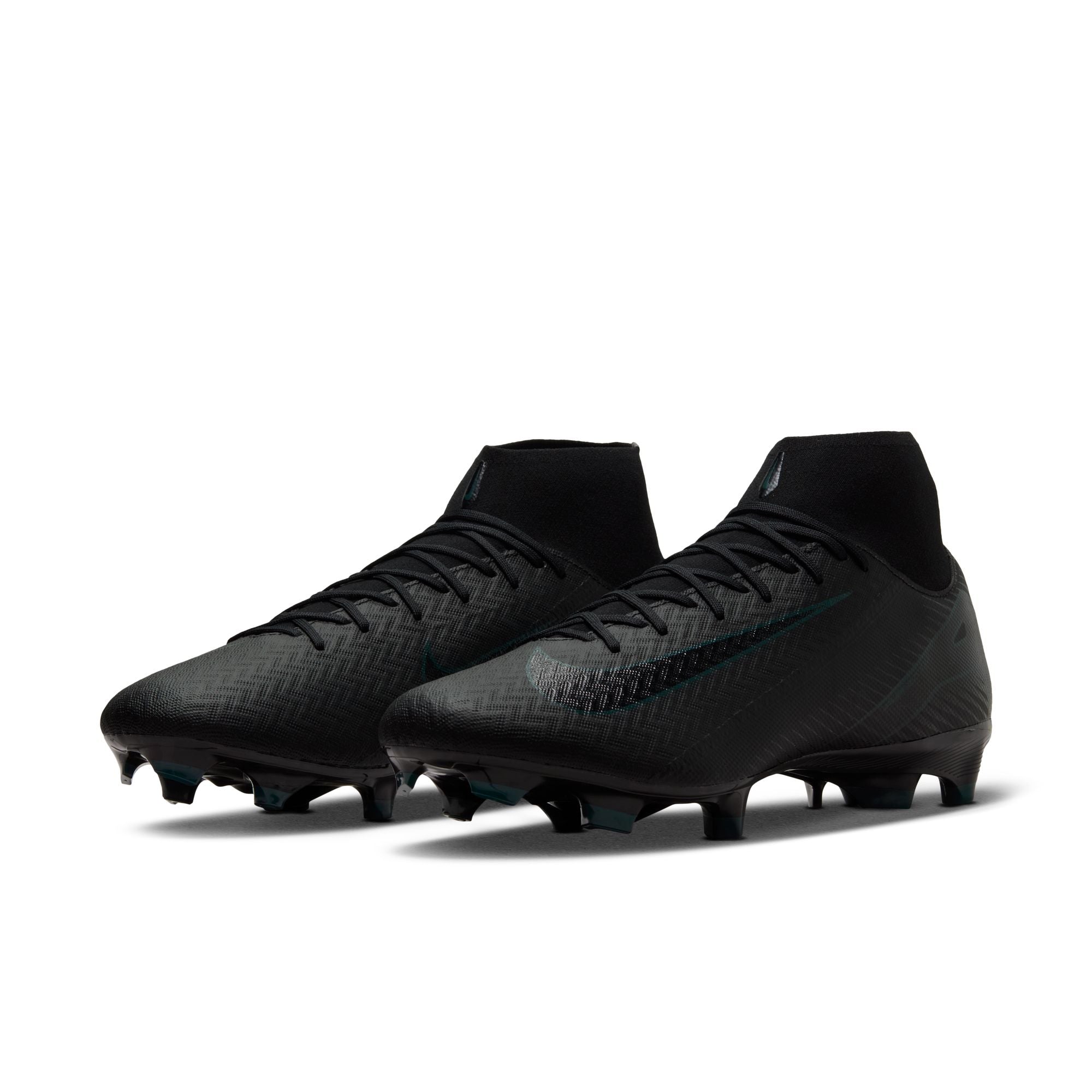 Nike Men's Black Mercurial Superfly 10 Academy Soccer Cleats