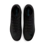 Nike Men's Black Mercurial Superfly 10 Academy Soccer Cleats