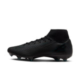 Nike Men's Black Mercurial Superfly 10 Academy Soccer Cleats