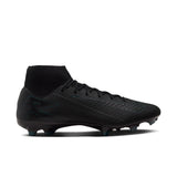 Nike Men's Black Mercurial Superfly 10 Academy Soccer Cleats