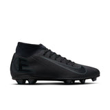 Nike Men's Black Mercurial Superfly 10 Club Soccer Cleats