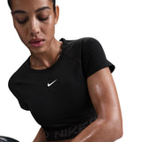 Nike Pro Women's Dri-FIT Cropped Graphic Top Black