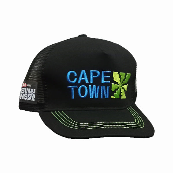 SVNS Unisex Black CT Trucker Cap