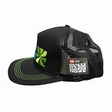 SVNS Unisex Black CT Trucker Cap