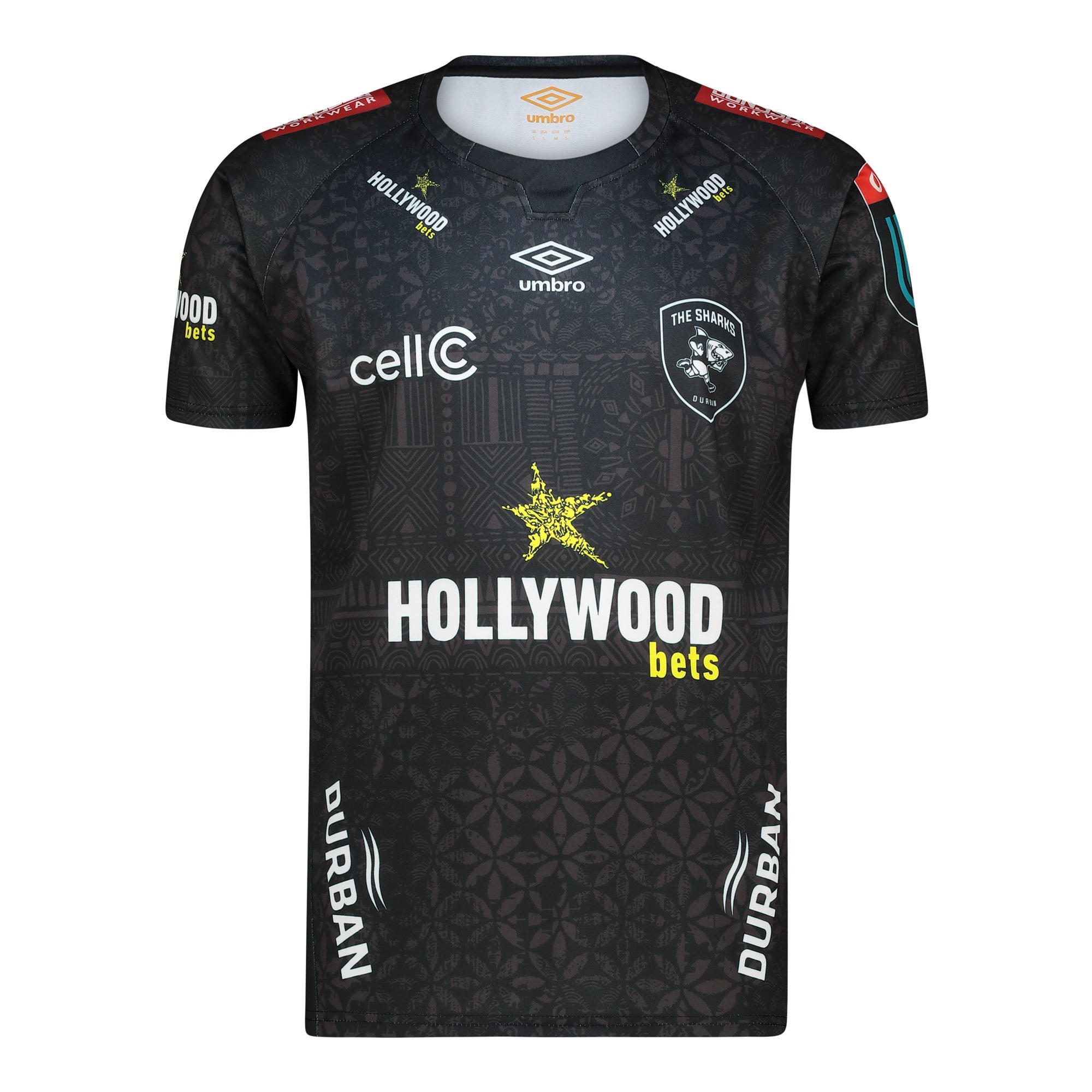 Umbro 2024/25 Sharks Men's Home Rugby Jersey