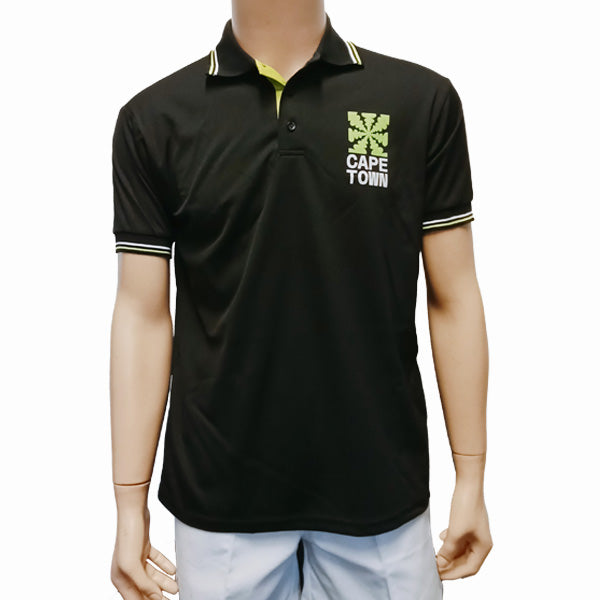 SVNS CT Men's Polo Black