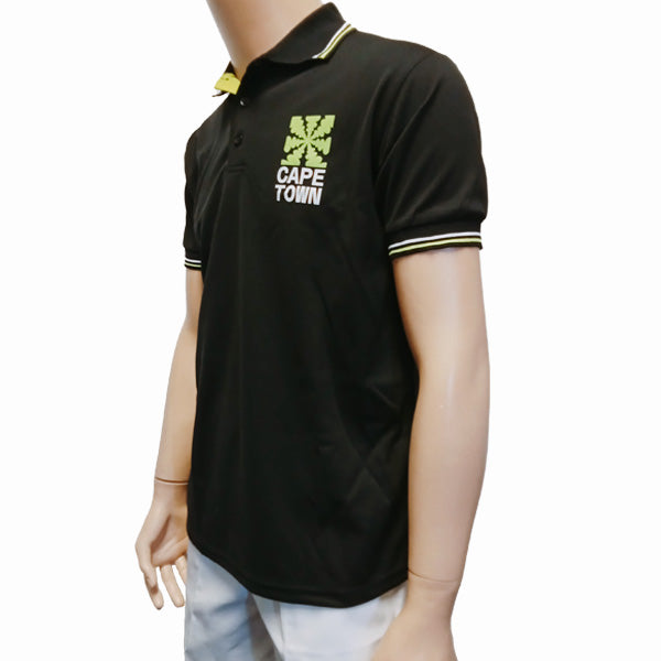SVNS CT Men's Polo Black