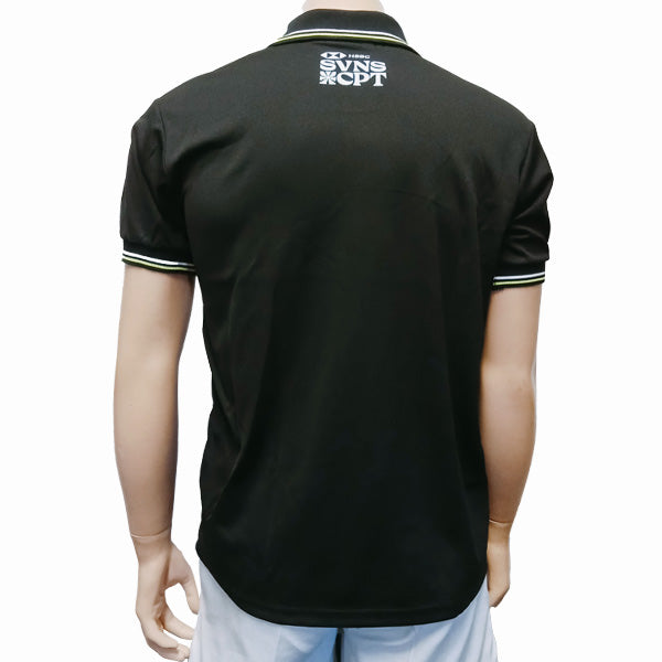 SVNS CT Men's Polo Black