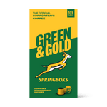 Terbodore Springboks Green and Gold Coffee Capsules 10 Pack