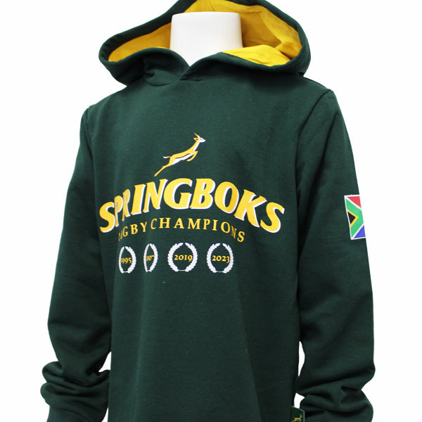 SBK Older Kids' Green Fleece Hoodie