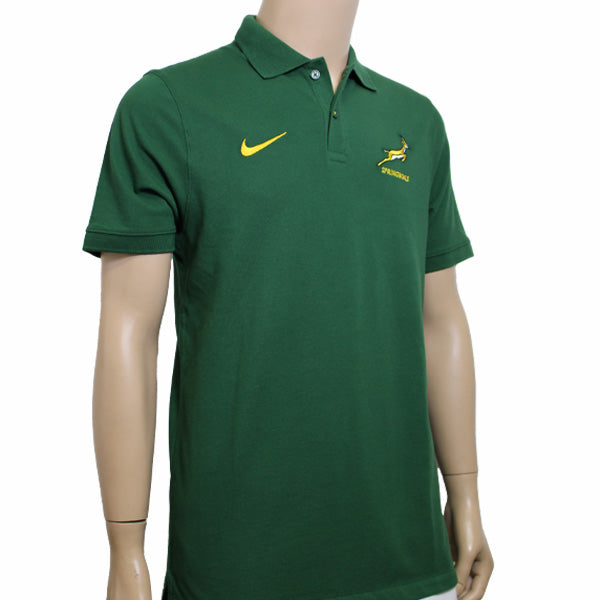 Nike Springbok Men's Pique Polo Green