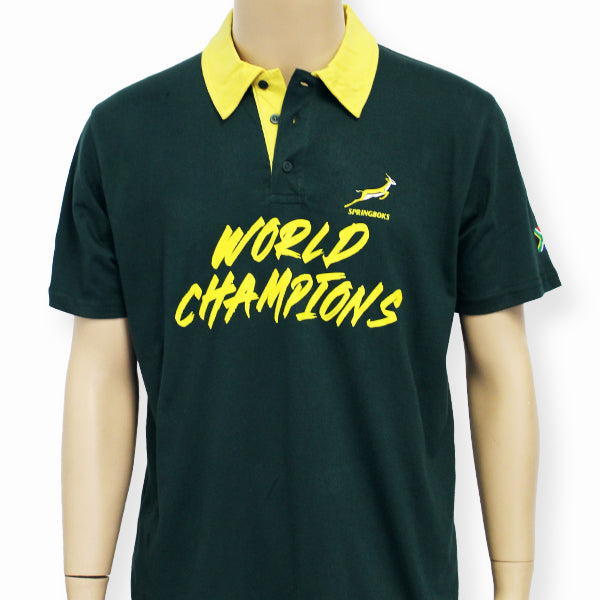 Springboks Men's World Champions Golfer Shirt