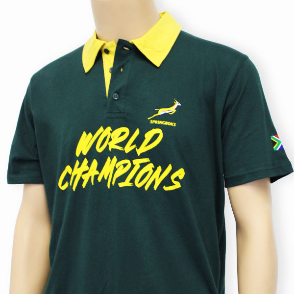 Springboks Men's World Champions Golfer Shirt