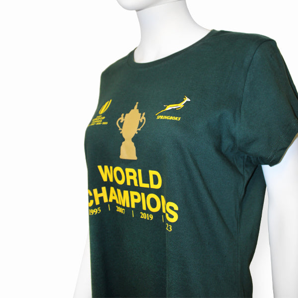 Springboks Women's Rugby World Champions T-Shirt