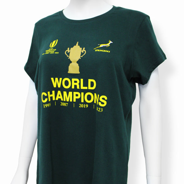 Springboks Women's Rugby World Champions T-Shirt