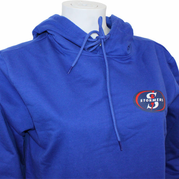 adidas Stormers Women's Blue Fleece Hoodie
