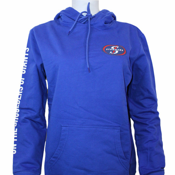 adidas Stormers Women's Blue Fleece Hoodie