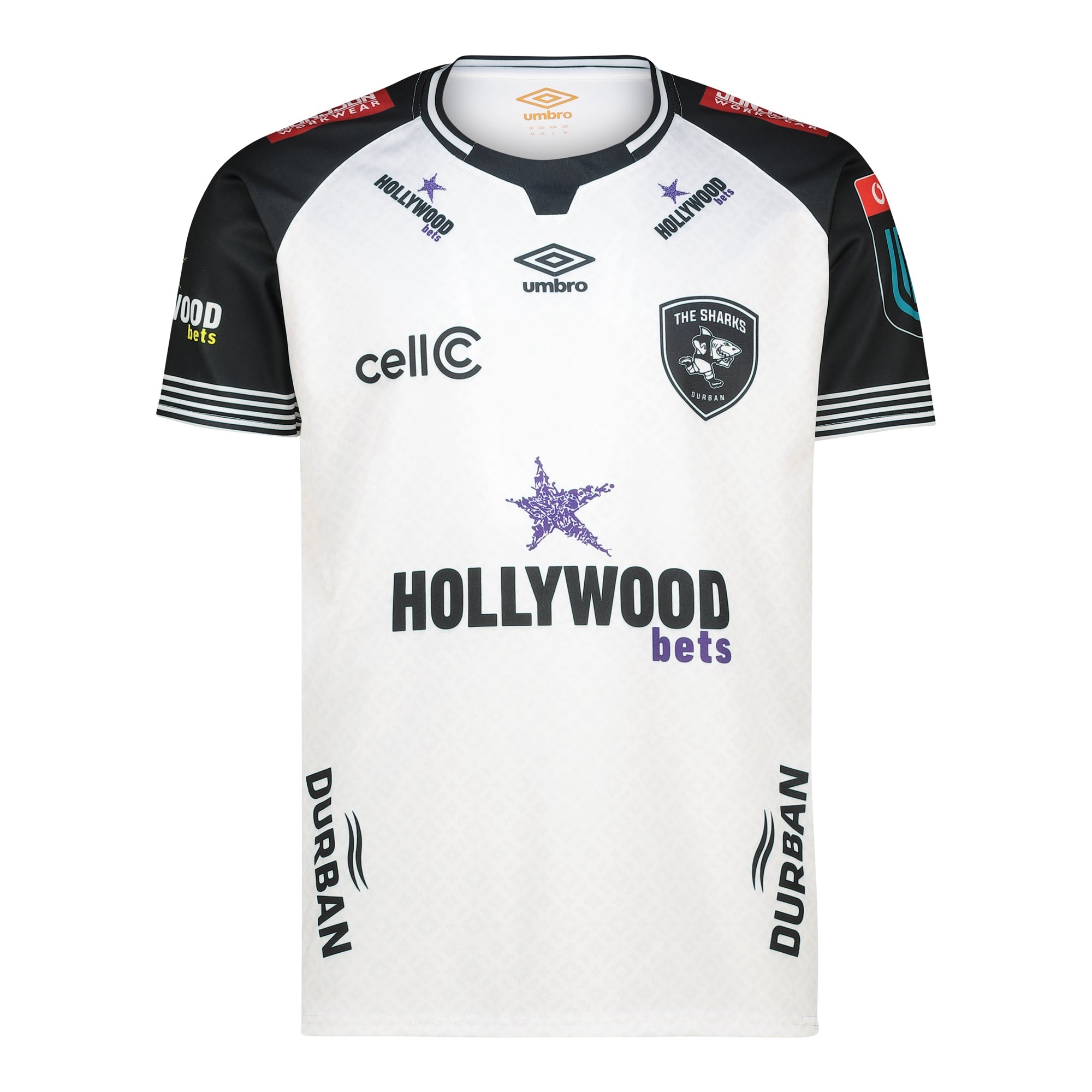 Umbro 2024/25 Sharks Men's Away Rugby Jersey
