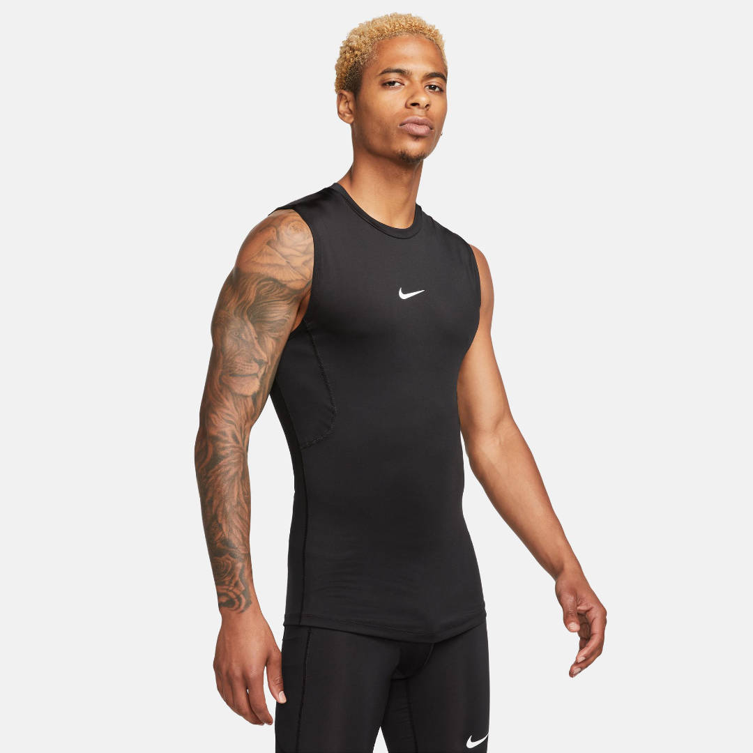 Nike Pro Men's Dri-FIT Tight Sleeveless Top Black