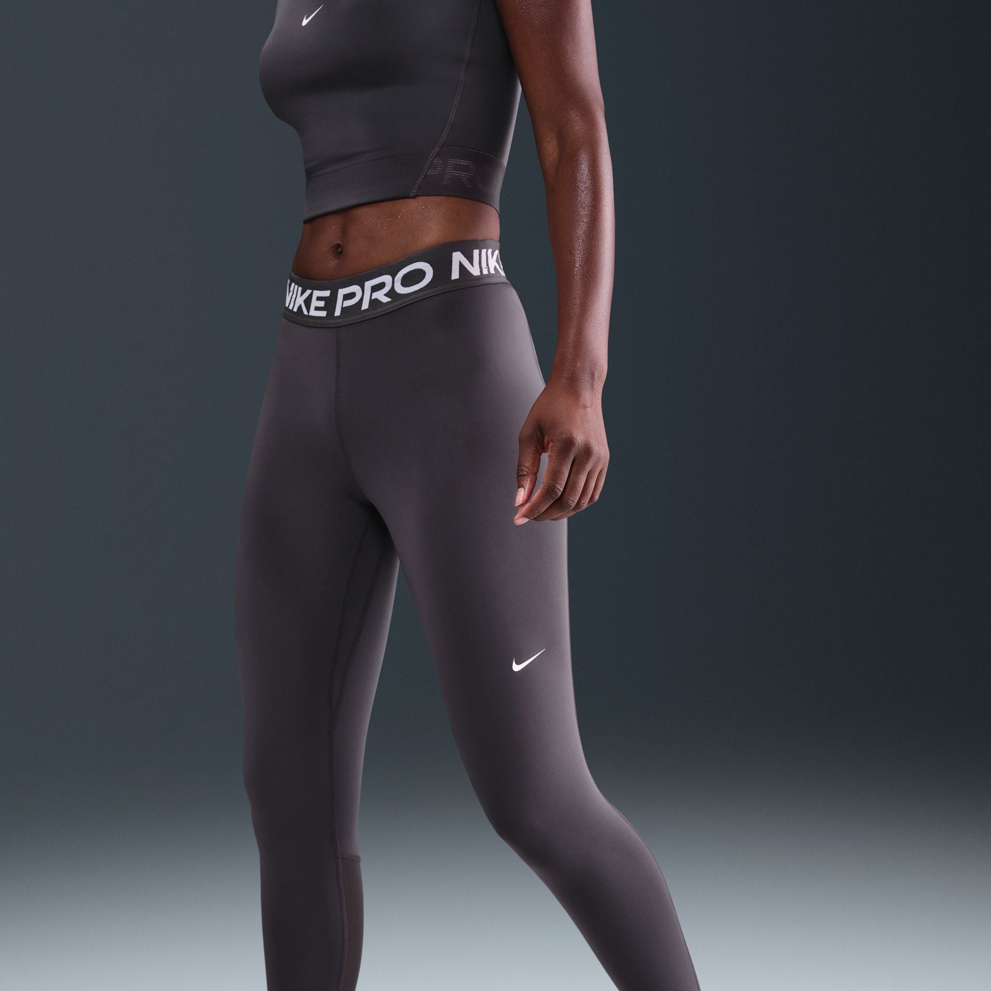 Nike Pro Women's Tights Thunder Grey