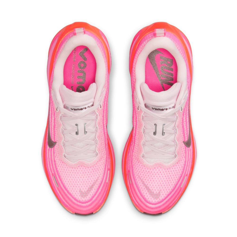 Nike Women's Pink Vomero Plus Running Shoes