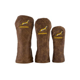 Springboks Brown Quilt Golf Headcover