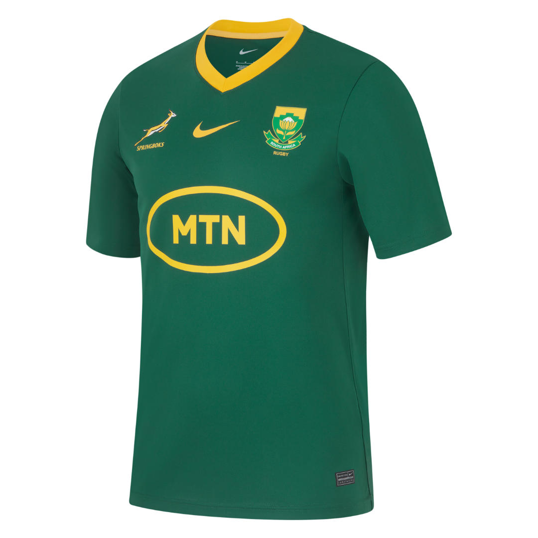 Nike 2023 Springboks Men's Home Fan Rugby Jersey