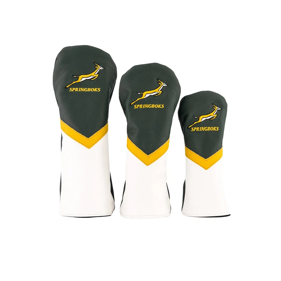 Springboks Golf Headcover Green and Gold