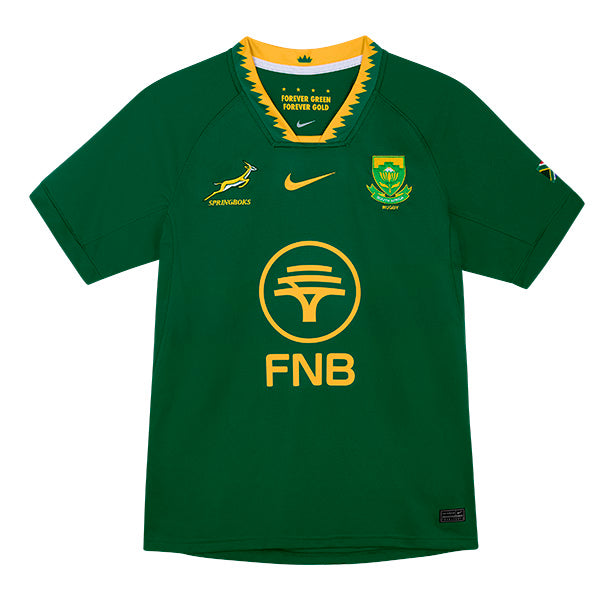Nike 2025 Springboks Men's Home Stadium Rugby Jersey