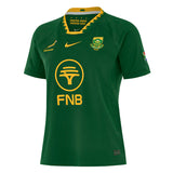 Nike 2025 Springboks Women's Home Stadium Rugby Jersey