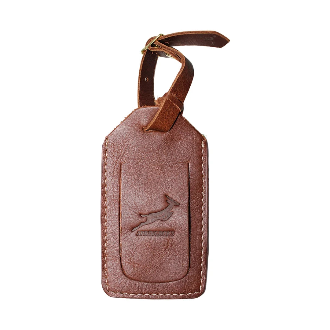 Springbok Leather Luggage Tag