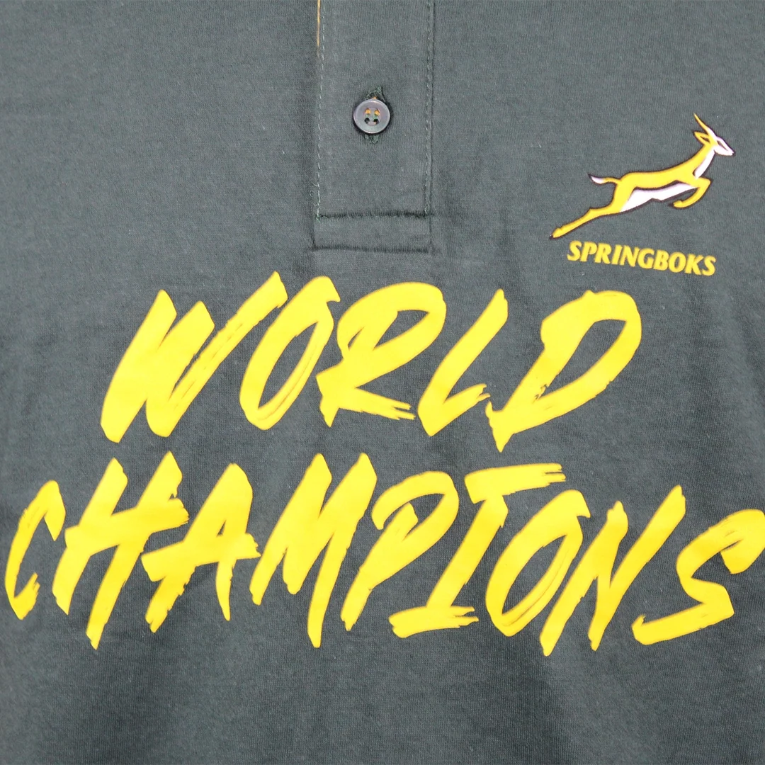Springboks Men's World Champions Golfer Shirt