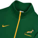 Nike Springboks 1/2 Zip Green Sweater Top