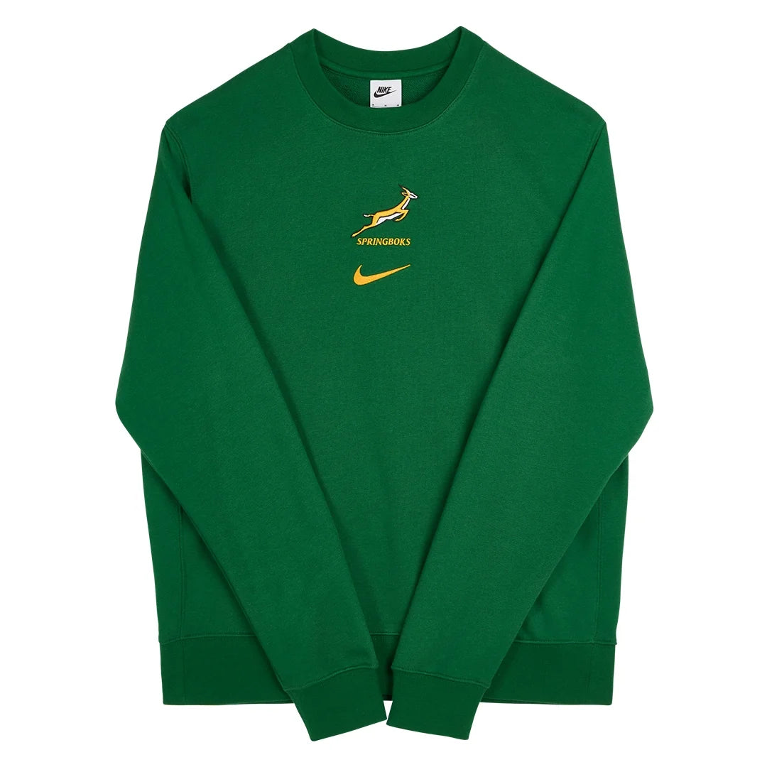 Nike Springboks Men's Green 2026 Crew Top