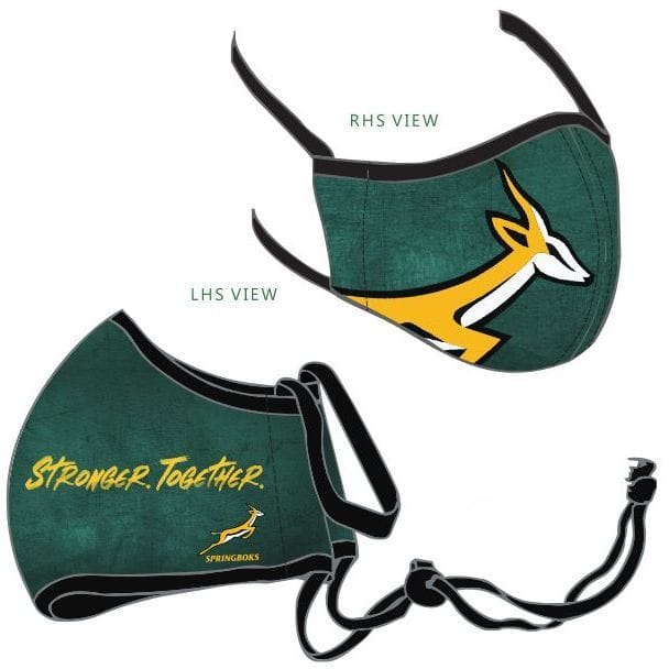 Springboks Washable Face Mask