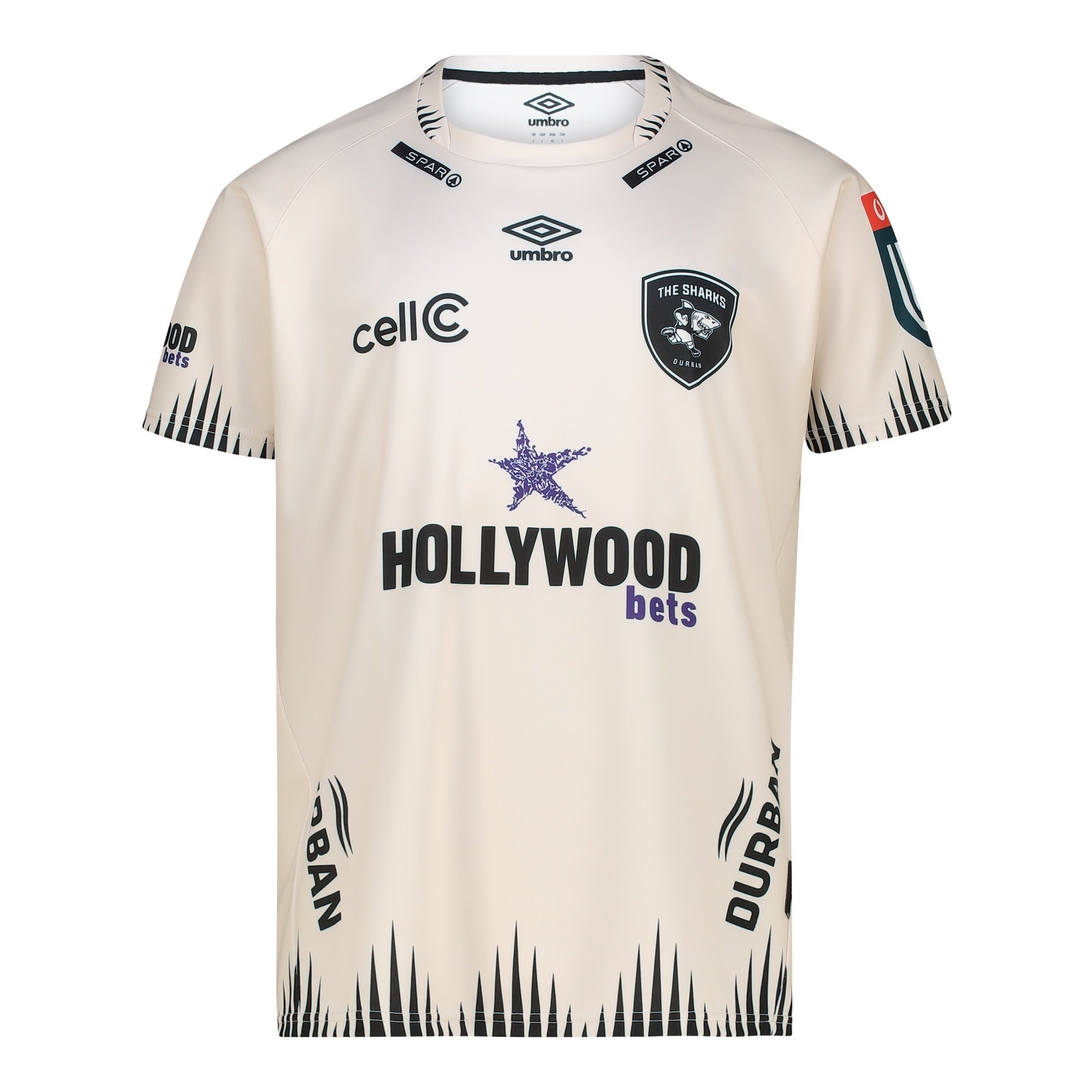 Umbro 2025 Sharks Men's URC Away Rugby Jersey
