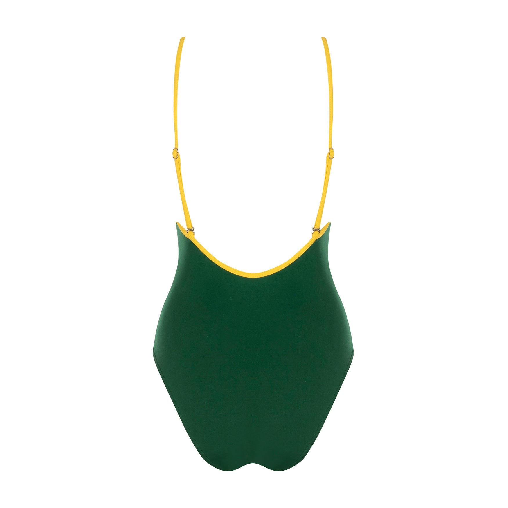 Granadilla Springboks Women's Green One Piece Swimsuit
