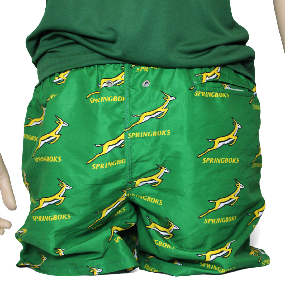 Granadilla Men's Green Swim Shorts