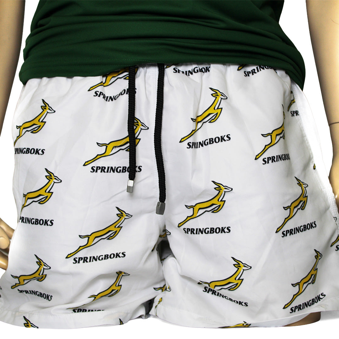 Granadilla Men's White Swim Shorts