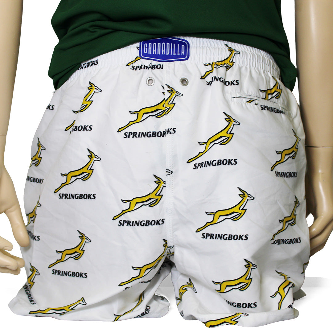 Granadilla Kids' White 2024 Swim Shorts